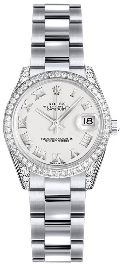 white gold rolex women& 39|Rolex 179159.